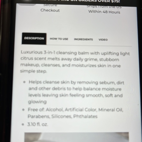 The beauty spy Seoul cleansing balm BNIB NEW - Picture 7 of 8